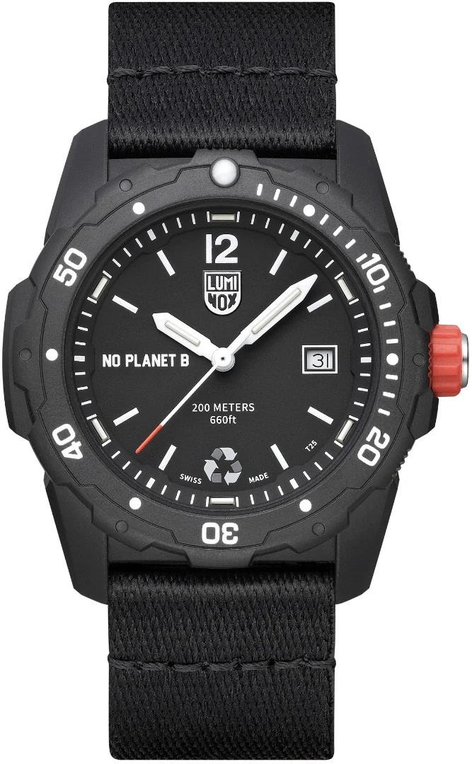 LUMINOX Zegarek Kwarcowy Bear Grylls Survival Eco ‘No Planet B’ XB.3722.ECO