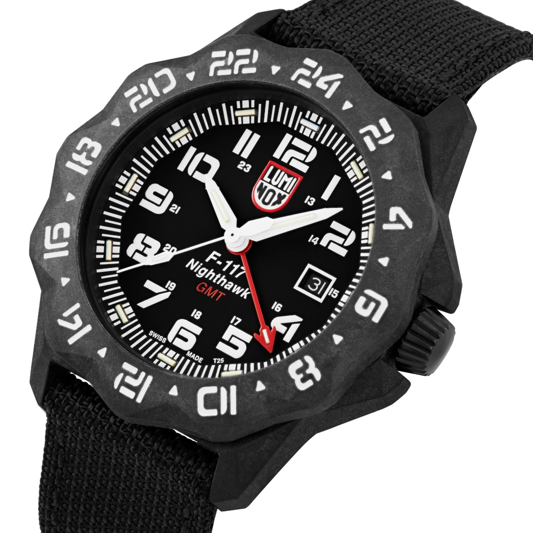 LUMINOX Zegarek Kwarcowy F-117 Nighthawk™ 6440 Series XA.6441 - czarny