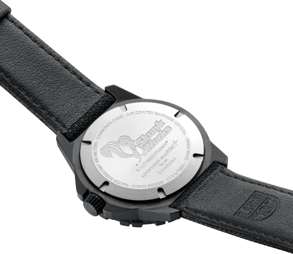 LUMINOX Zegarek Kwarcowy F-117 Nighthawk™ x Skunkworks® Heritage XA.6442.H - czarny
