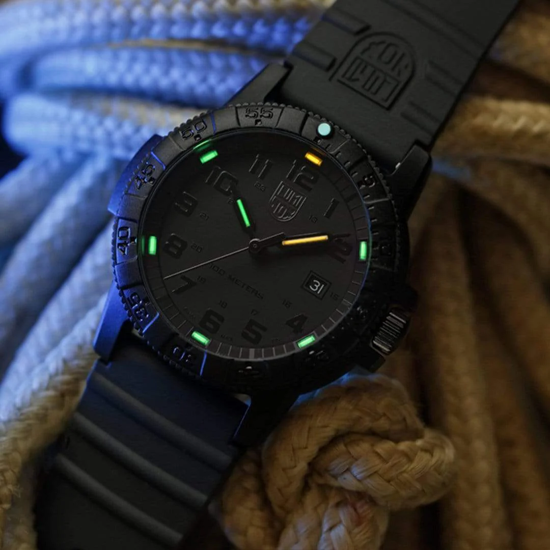 Zegarek Kwarcowy Luminox Leatherback Sea Turtle Giant 0320 Series XS.0321.BO.L – czarny