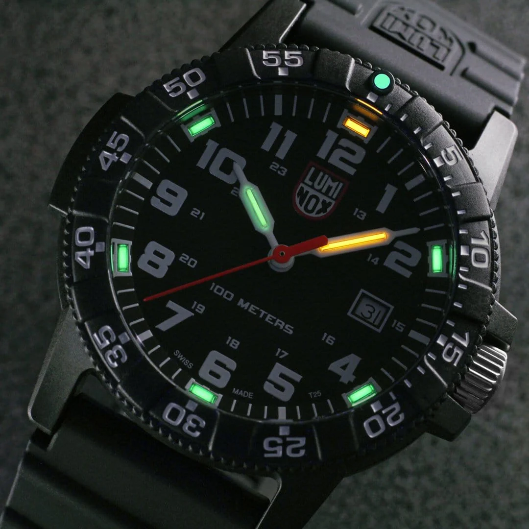 Zegarek Kwarcowy Luminox Leatherback Sea Turtle Giant 0320 Series XS.0321.L – czarny