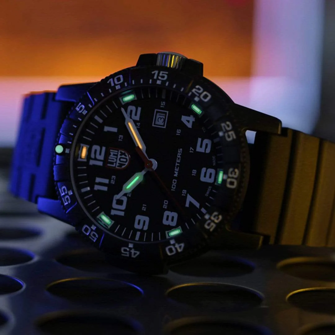 Zegarek Kwarcowy Luminox Leatherback Sea Turtle Giant 0320 Series XS.0321.L – czarny