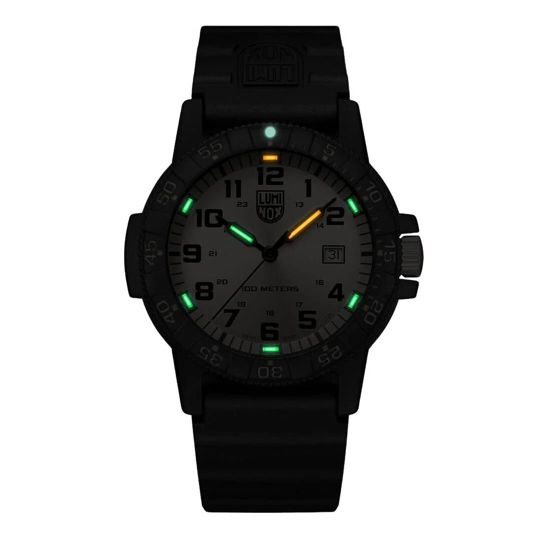 Zegarek Kwarcowy Luminox Leatherback Sea Turtle Giant 0320 Series XS.0325.GP – czarno-złoty