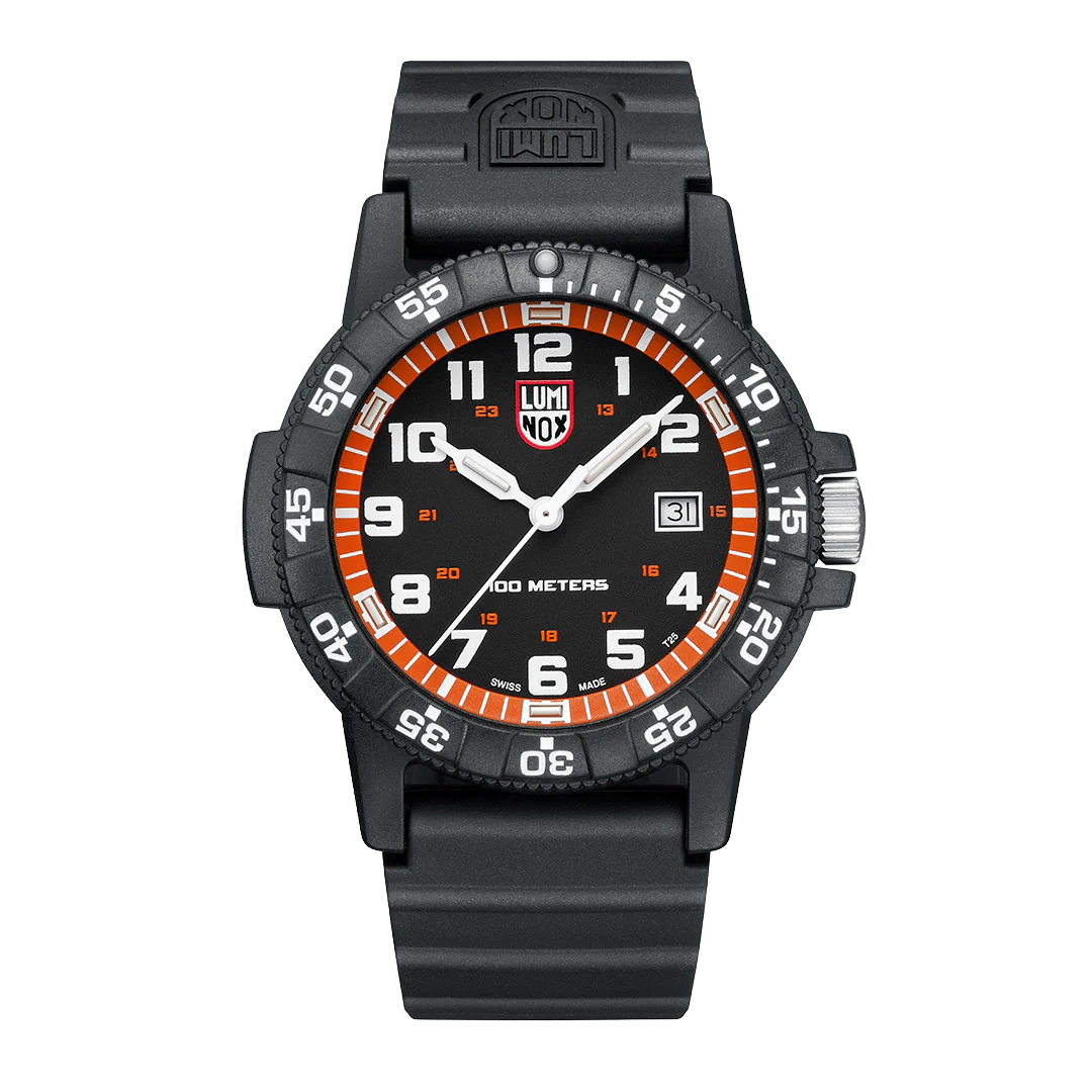 Zegarek Kwarcowy Luminox Leatherback Sea Turtle Giant 0320 Series XS.0329.1 – czarno-czerwony