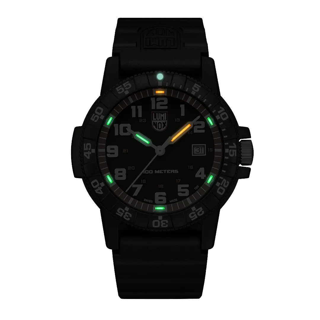 Zegarek Kwarcowy Luminox Leatherback Sea Turtle Giant 0320 Series XS.0329.1 – czarno-czerwony
