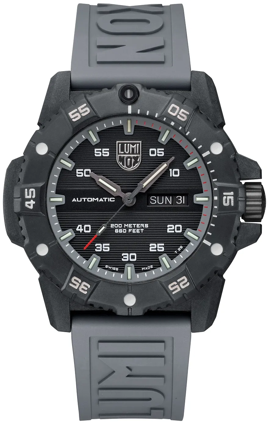 LUMINOX Zegarek Automatyczny Master Carbon SEAL Automatic XS.3862 – czarno-szary