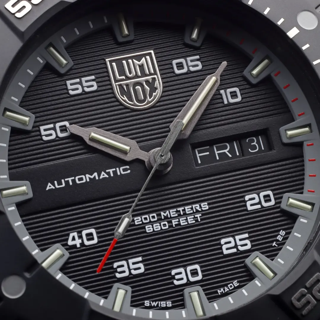LUMINOX Zegarek Automatyczny Master Carbon SEAL Automatic XS.3862 – czarno-szary