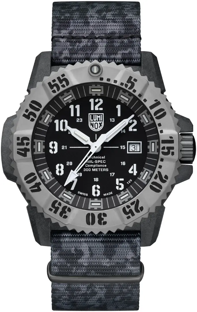LUMINOX Zegarek Kwarcowy MIL-SPEC 3350 Series XL.3351.1.SET – czarny