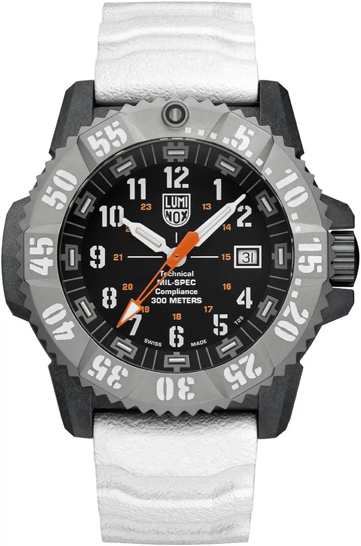 LUMINOX Zegarek Kwarcowy MIL-SPEC 3350 Series XL.3359.SET – biały