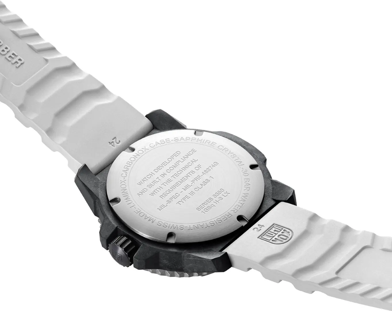 LUMINOX Zegarek Kwarcowy MIL-SPEC 3350 Series XL.3359.SET – biały