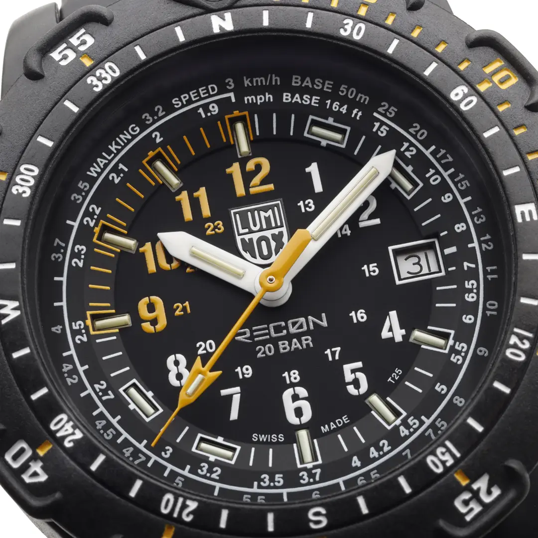 LUMINOX Zegarek Kwarcowy MIL-SPEC 3350 Series RECON Point Man XL.8825.H.SET – czarny