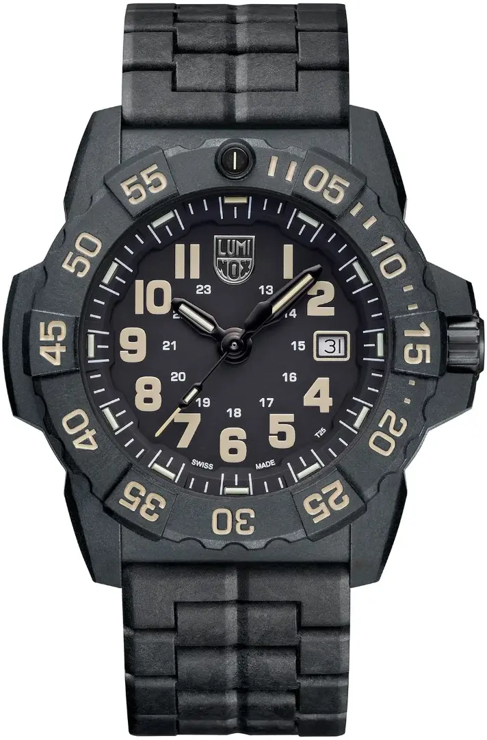 LUMINOX Zegarek Kwarcowy Navy SEAL 3500 Series XS.3510 – czarny