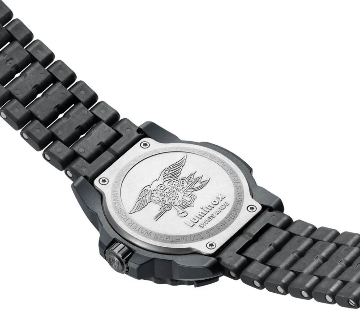 LUMINOX Zegarek Kwarcowy Navy SEAL 3500 Series XS.3510 – czarny