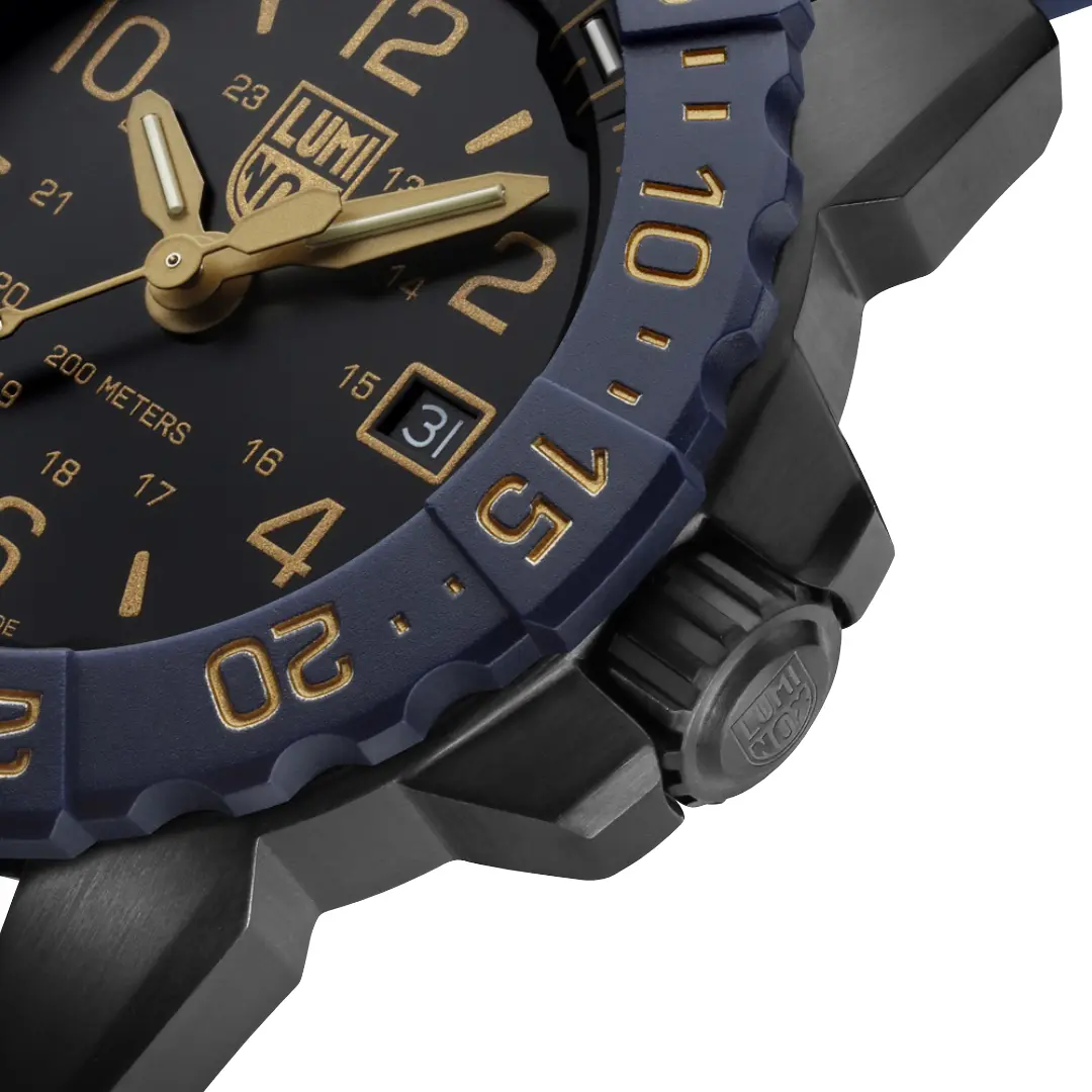 LUMINOX Zegarek Kwarcowy Navy SEAL Foundation 3250 Back to the Blue Series XS.3255.CB.NSF – czarno-niebieski