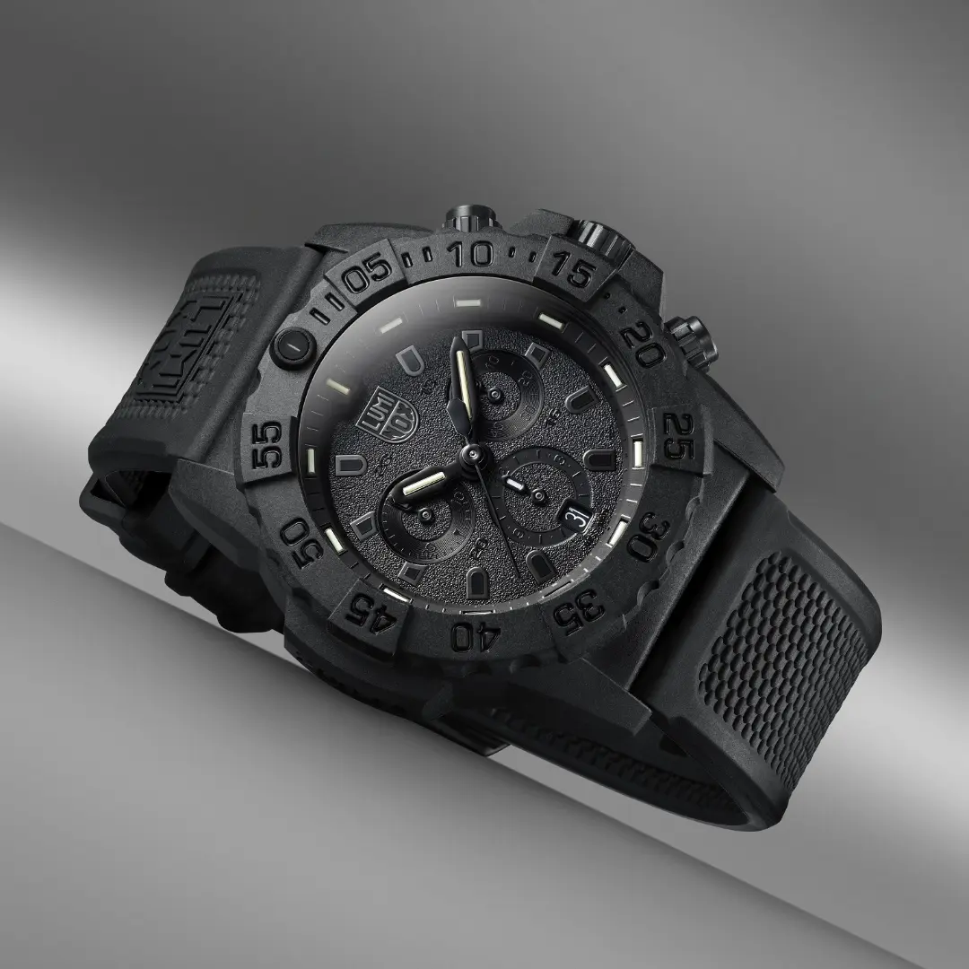 LUMINOX Zegarek Kwarcowy Navy SEAL 3580 Series Chronograph XS.3581.BO – czarny