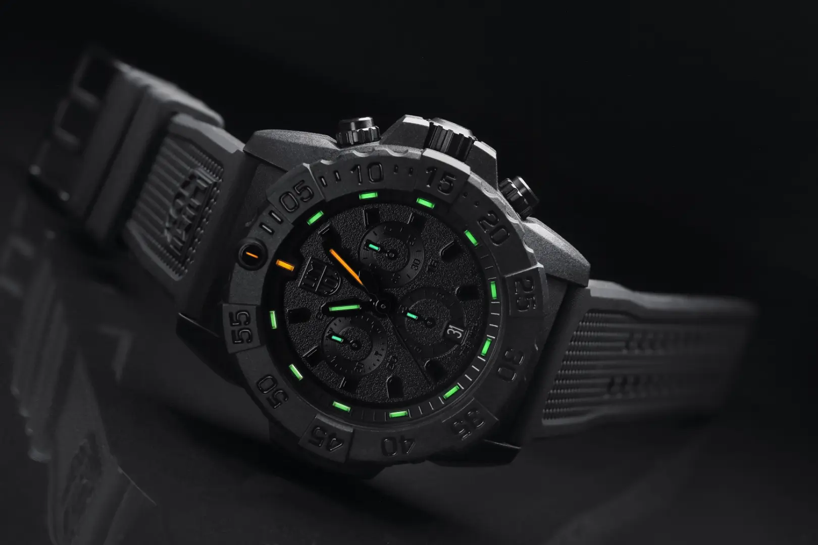 LUMINOX Zegarek Kwarcowy Navy SEAL 3580 Series Chronograph XS.3581.BO – czarny