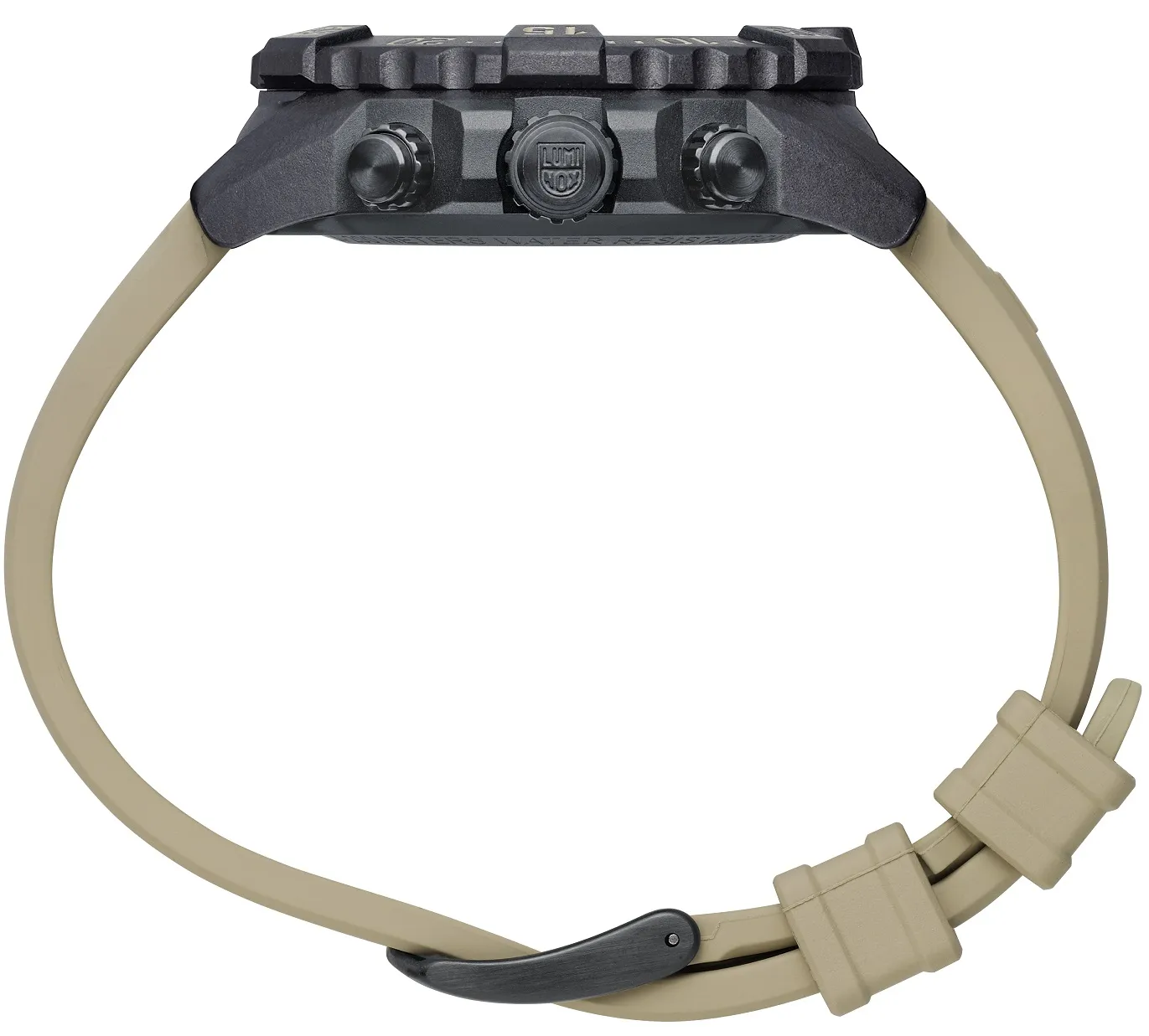 LUMINOX Zegarek Kwarcowy Navy SEAL Foundation 3580 Series Chronograph XS.3590.NSF.SET – czarno-beżowy