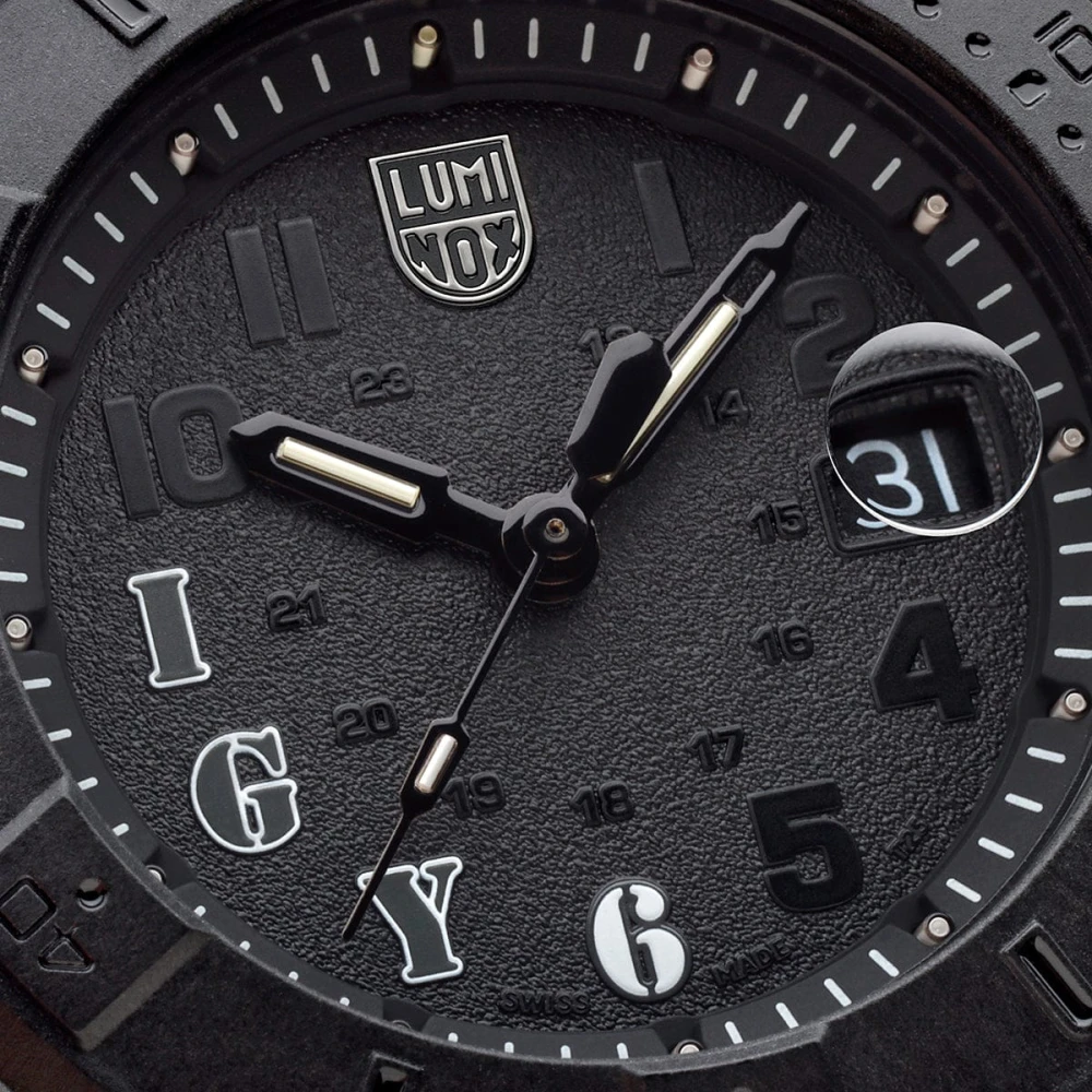Zegarek Kwarcowy Luminox Navy SEAL Foundation I GOT YOUR 6 edycja limitowana - Czarny