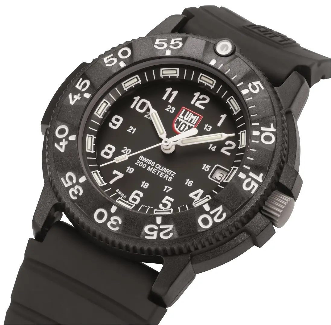LUMINOX Zegarek Kwarcowy Navy SEAL 3000 Series XS.3001.F – czarny