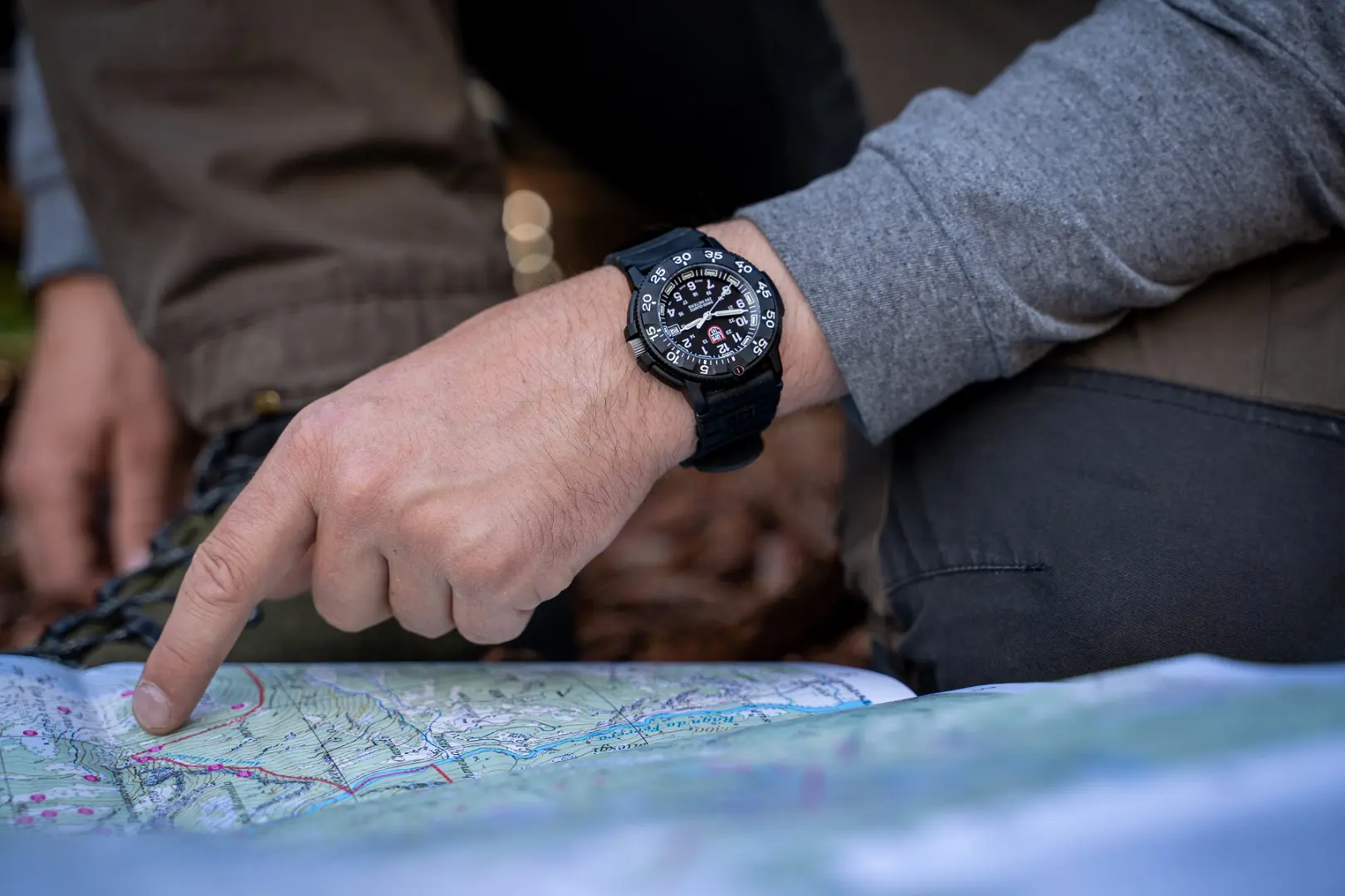 LUMINOX Zegarek Kwarcowy Navy SEAL 3000 Series XS.3001.F – czarny