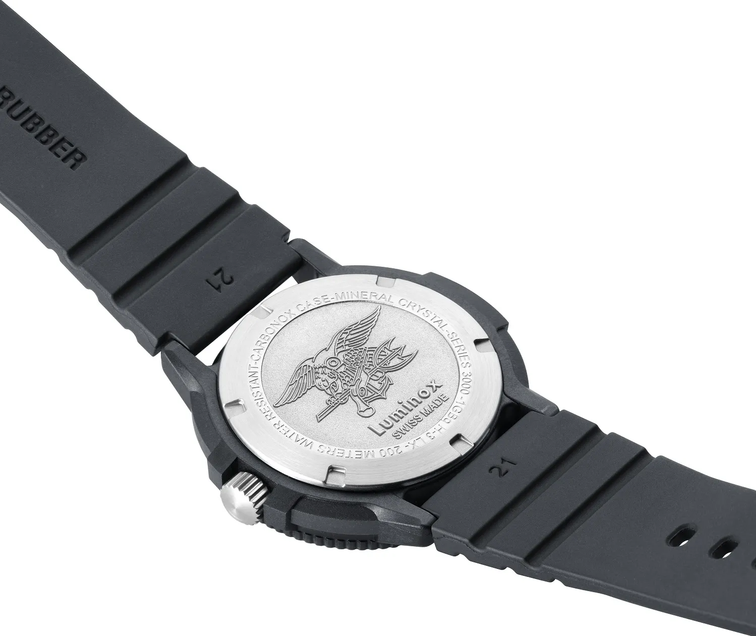LUMINOX Zegarek Kwarcowy Navy SEAL 3000 Series XS.3003.EVO.S – czarno-niebieski
