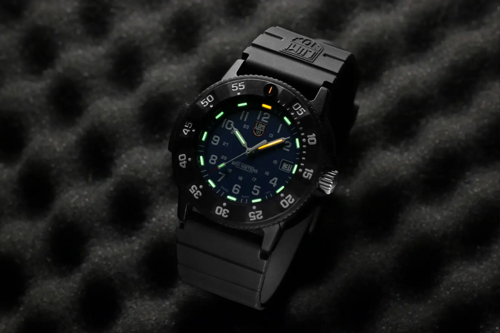 LUMINOX Zegarek Kwarcowy Navy SEAL 3000 Series XS.3003.EVO.S – czarno-niebieski
