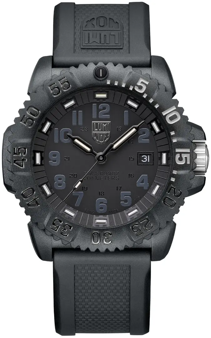 LUMINOX Zegarek Kwarcowy Navy SEAL Foundation XS.3051.GO.NSF – czarny