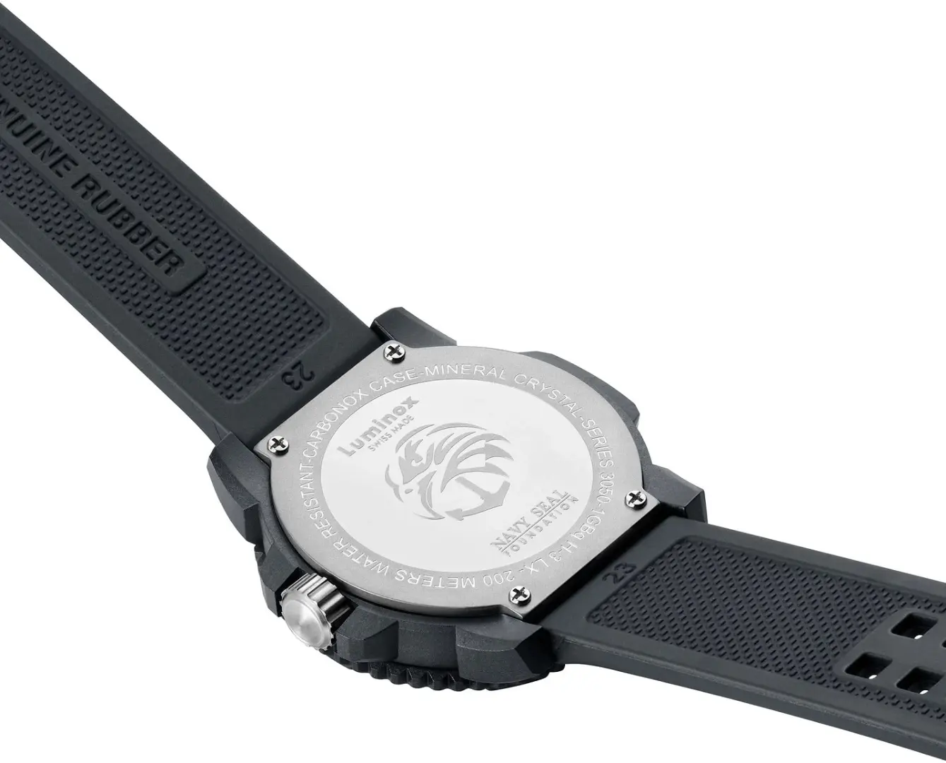 LUMINOX Zegarek Kwarcowy Navy SEAL Foundation XS.3051.GO.NSF – czarny