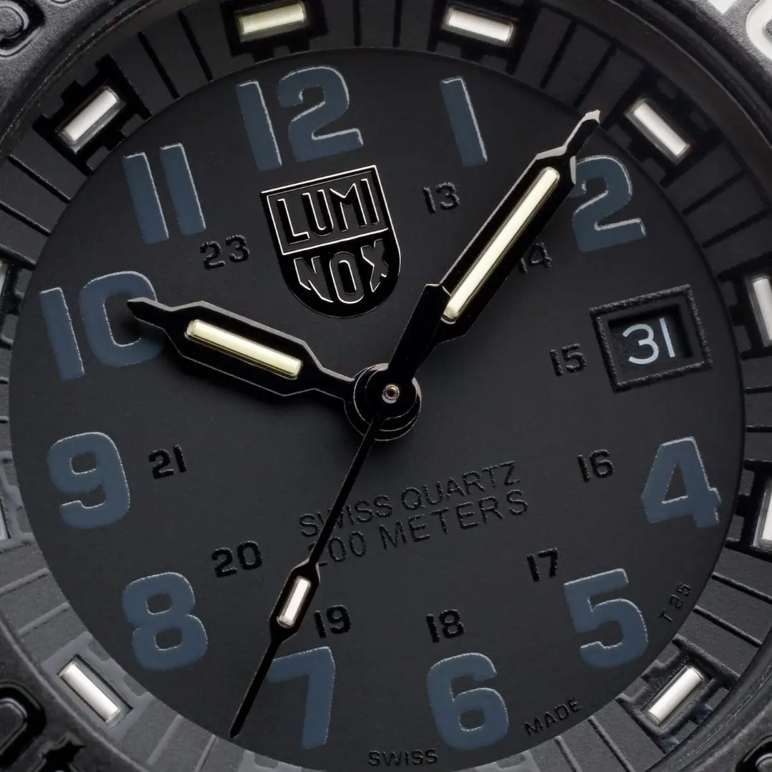 LUMINOX Zegarek Kwarcowy Navy SEAL Foundation XS.3051.GO.NSF – czarny