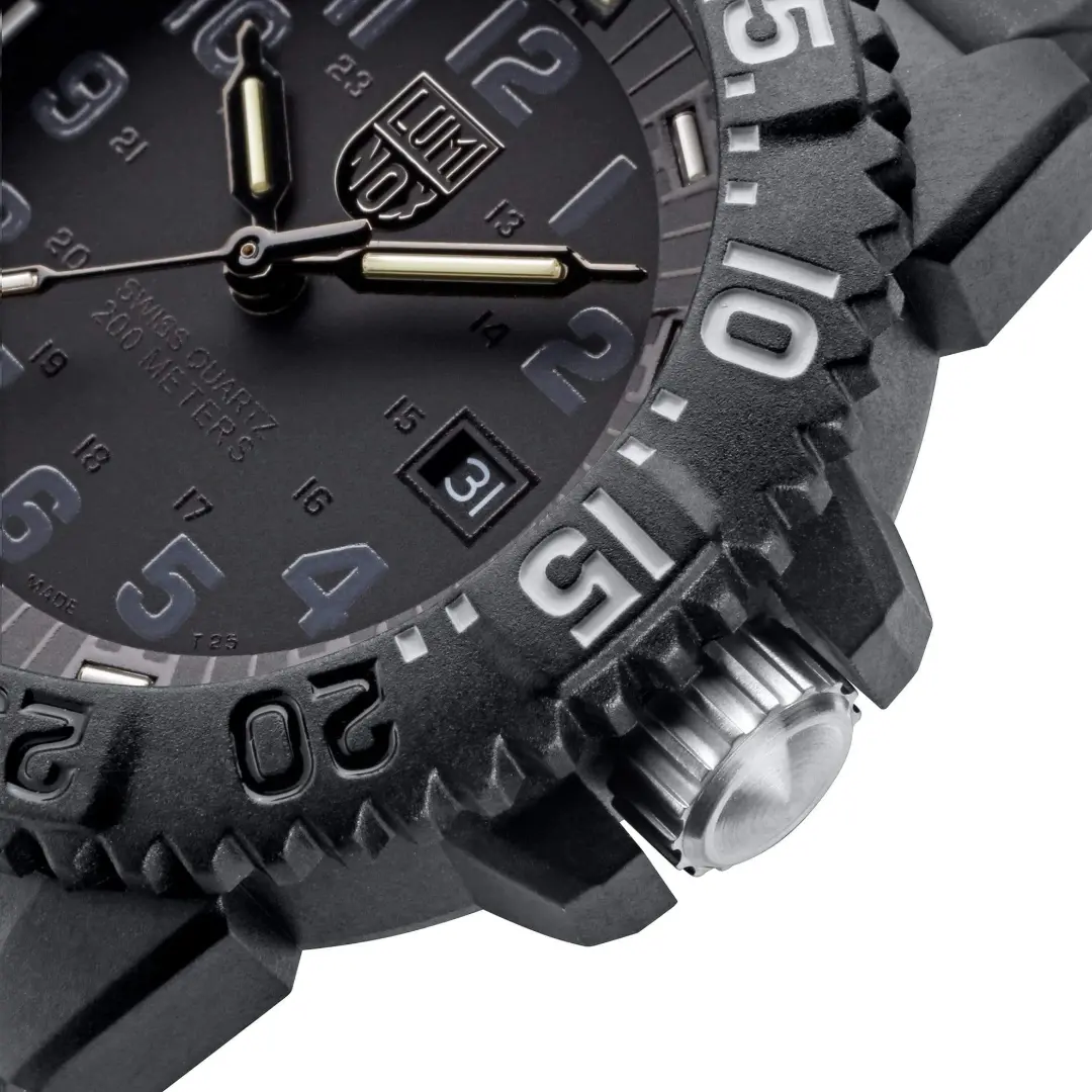LUMINOX Zegarek Kwarcowy Navy SEAL Foundation XS.3051.GO.NSF – czarny