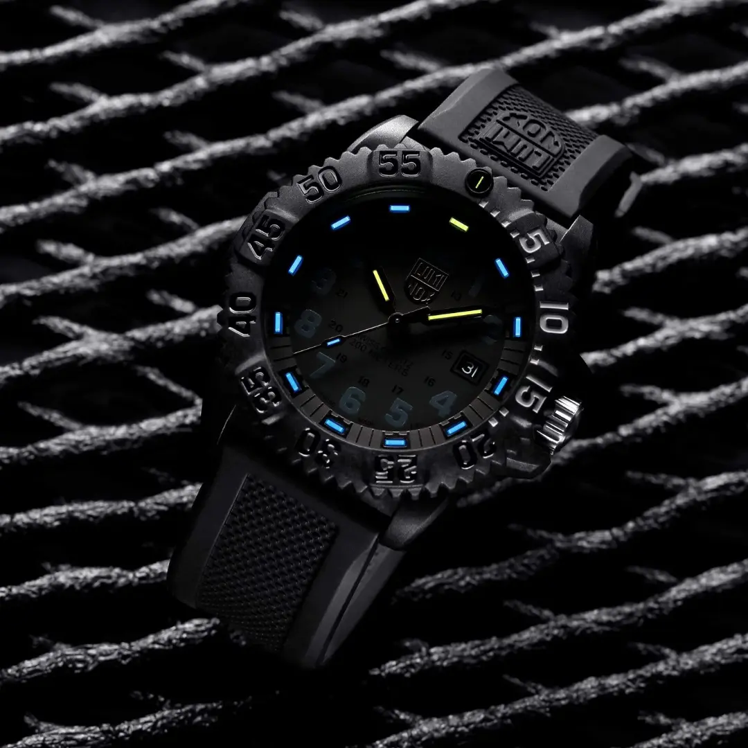 LUMINOX Zegarek Kwarcowy Navy SEAL Foundation XS.3051.GO.NSF – czarny