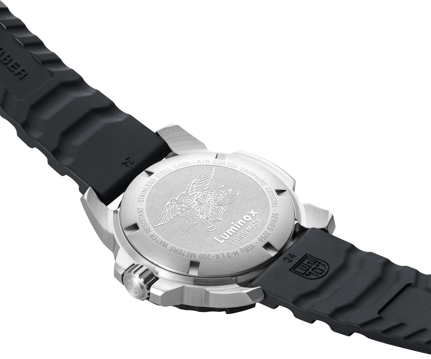 LUMINOX Zegarek Kwarcowy Navy SEAL 3250 Time Date Series XS.3251.CB – czarny