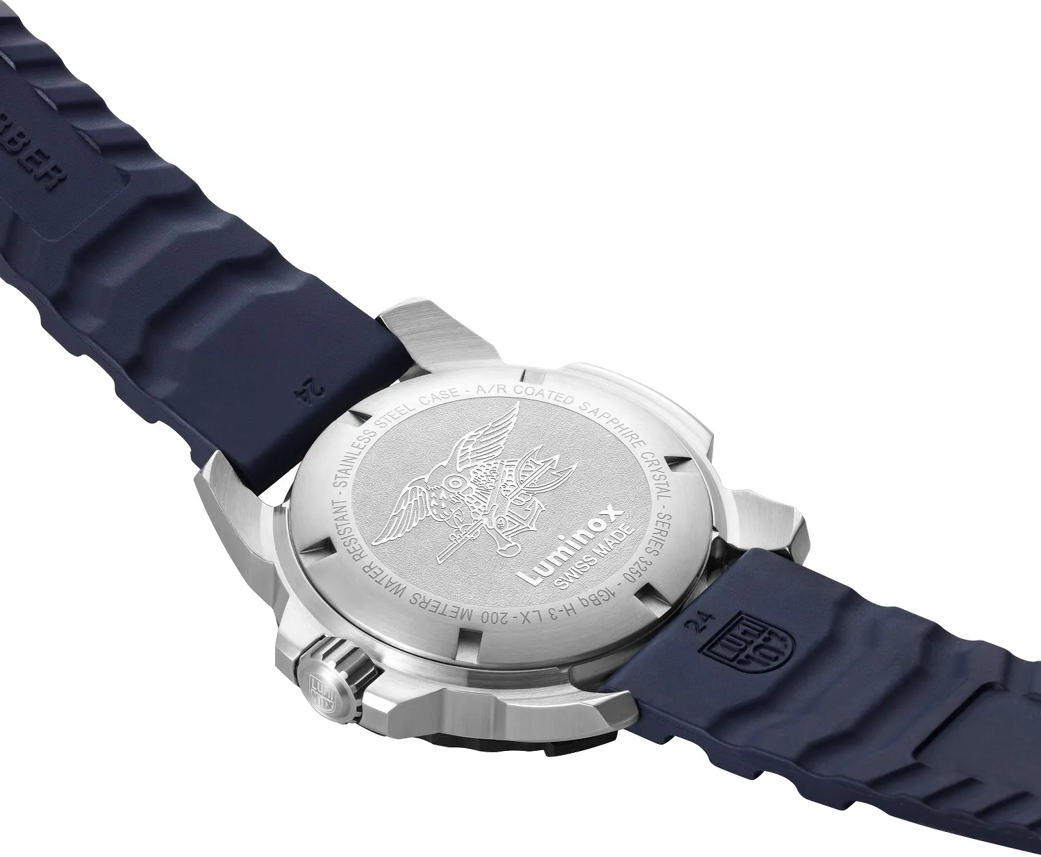 LUMINOX Zegarek Kwarcowy Navy SEAL 3250 Time Date Series XS.3253.CB – niebieski