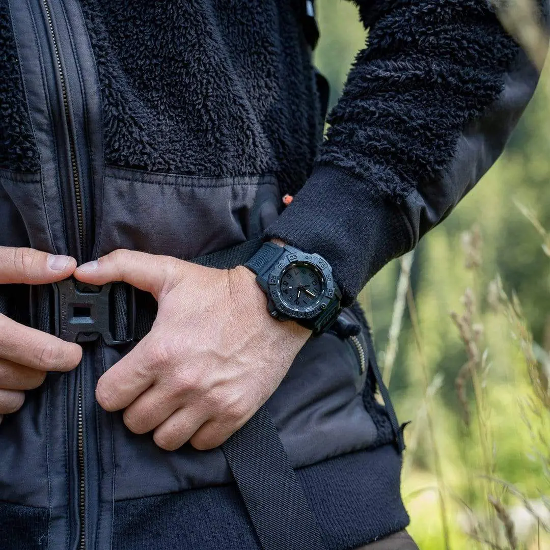 LUMINOX Zegarek Kwarcowy Navy SEAL 3500 Series XS.3501.BO.F – czarny