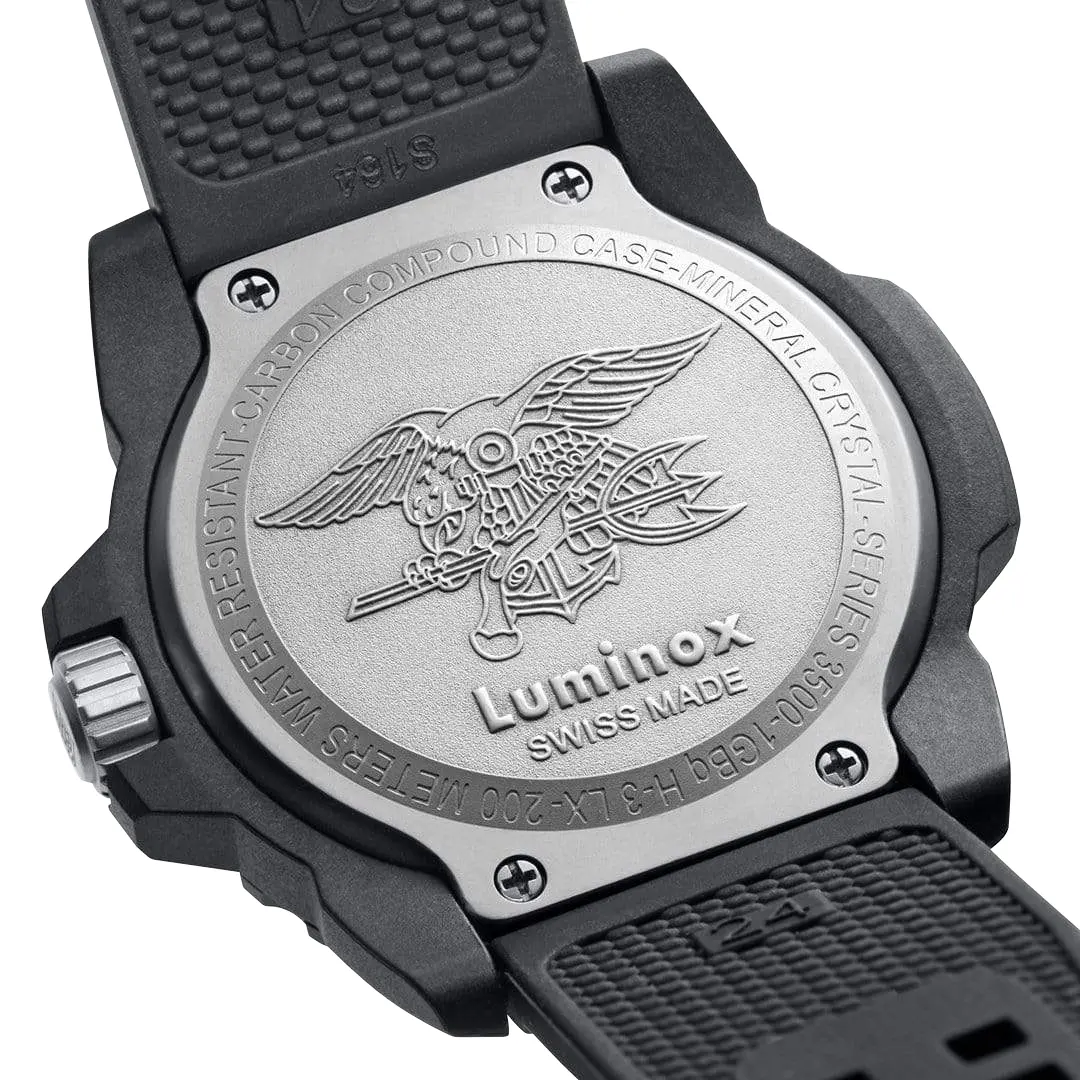 LUMINOX Zegarek Kwarcowy Navy SEAL 3500 Series XS.3501.F – czarny