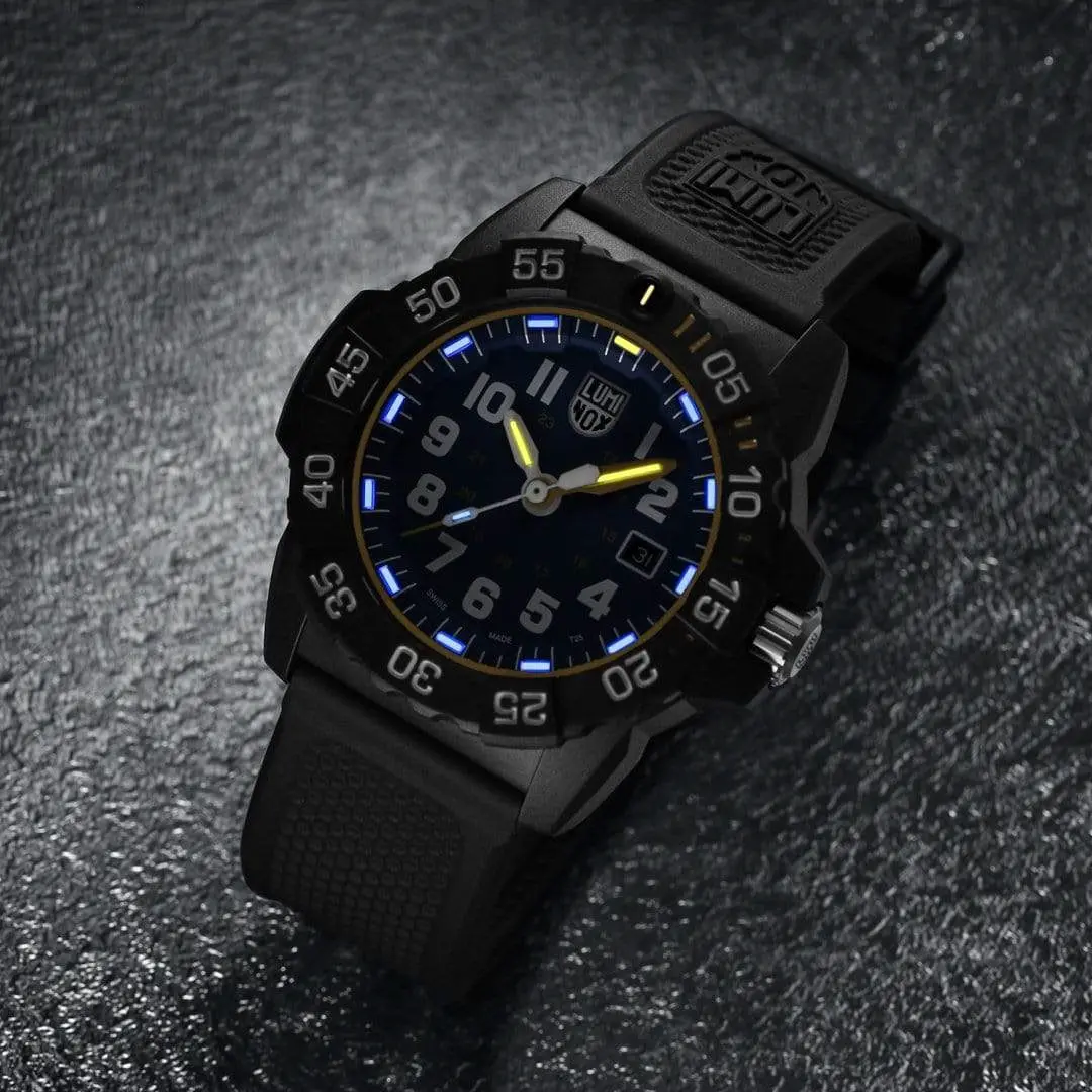 LUMINOX Zegarek Kwarcowy Navy SEAL Foundation XS.3503.NSF – czarno-niebieski