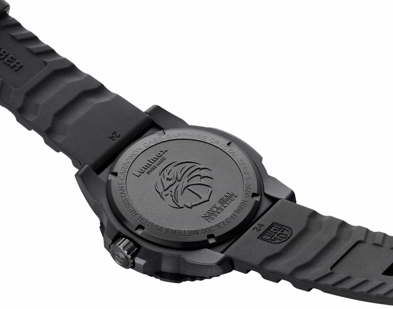 LUMINOX Zegarek Kwarcowy Navy SEAL Foundation XS.3601.BO.NSF – czarny