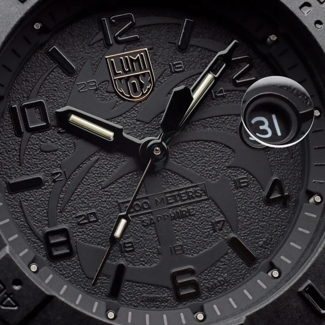 LUMINOX Zegarek Kwarcowy Navy SEAL Foundation XS.3601.BO.NSF – czarny
