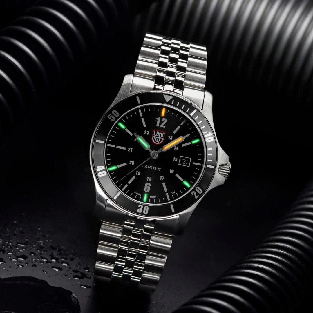 LUMINOX Zegarek Kwarcowy Sport Timer XS.0911 - srebrny