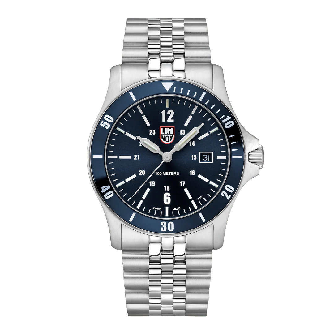 LUMINOX Zegarek Kwarcowy Sport Timer XS.0913 - srebrny
