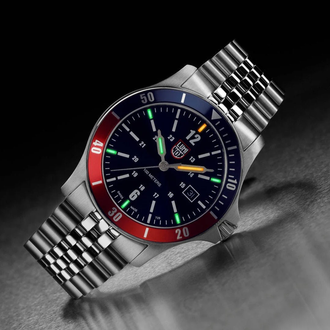 LUMINOX Zegarek Kwarcowy Sport Timer XS.0914 - srebrny