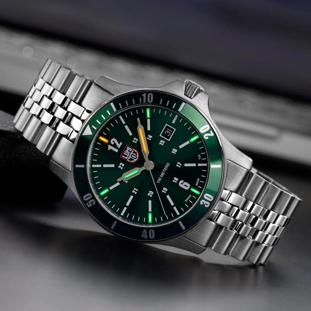 LUMINOX Zegarek Kwarcowy Sport Timer XS.0917 - srebrny